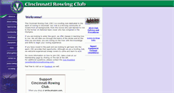 Desktop Screenshot of cincinnatirowing.com